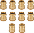 EFIELD Press Brass Adapter 3/4 in Press x 3/4 in FPT - Pack of 10