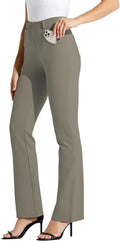 Willit Women's Yoga Dress Pants Bootcut Stretch Work Slacks Long-33