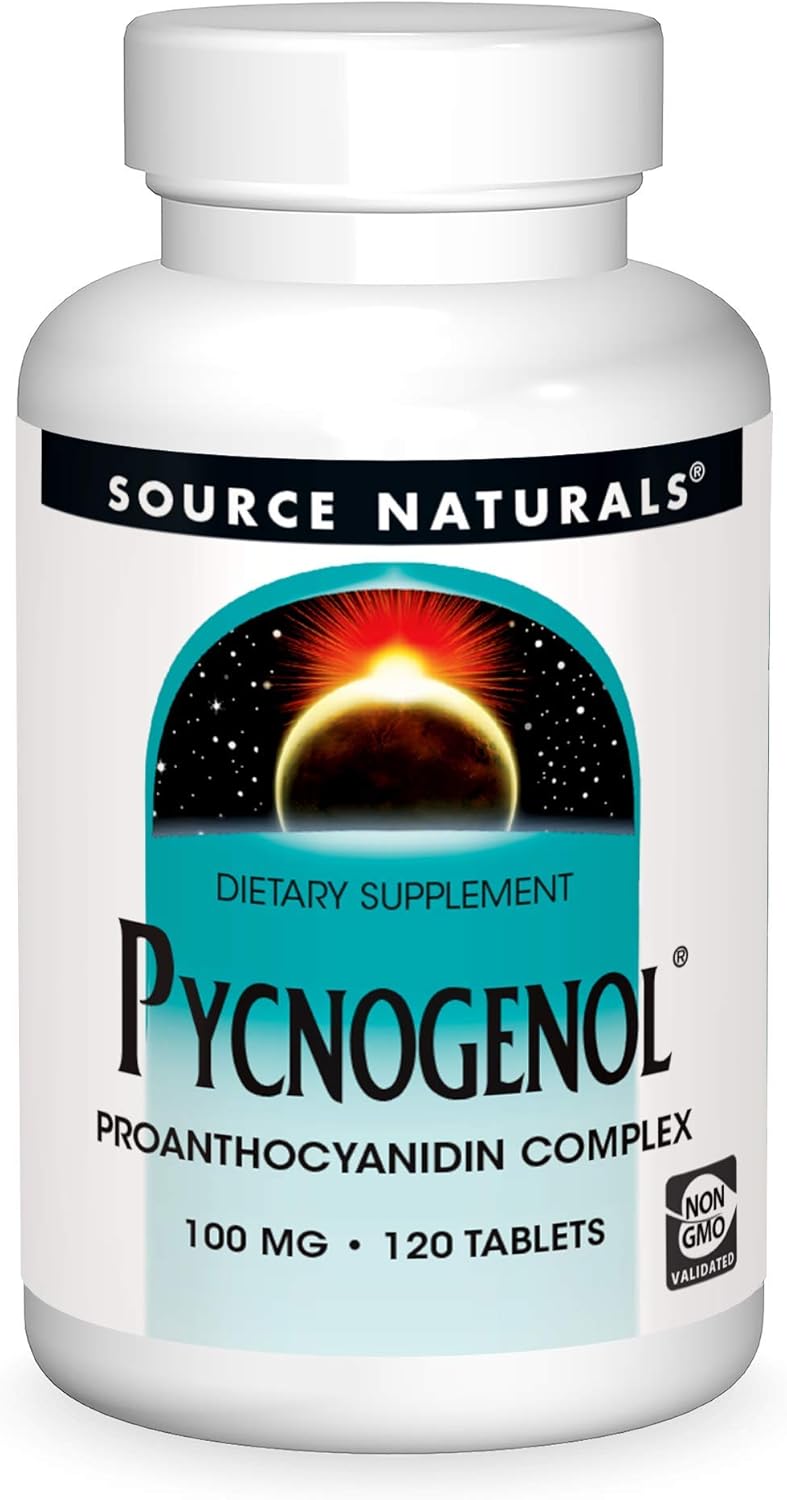 Source Naturals Pycnogenol Proanthocyanidin Complex 100 mg Tablets
