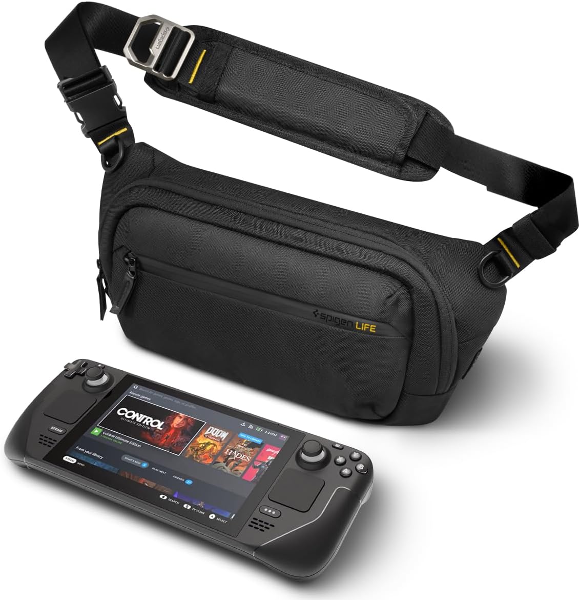 Spigen Life Carrying Case for Steam Deck and Nintendo Switch
