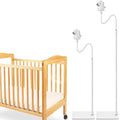 Baby Monitor Floor Stand Holder Mount - Safe, Adjustable Floor Stand