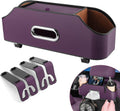 Car Seat Back Organizer - Stylish Travel Storage with Cup Holders