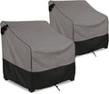 Patio Chair Covers Waterproof Heavy Duty - 2 Pack Fits up to 32in