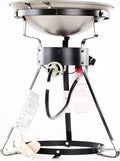 King Kooker 24in Portable Propane Outdoor Cooker - Heavy-Duty Wok
