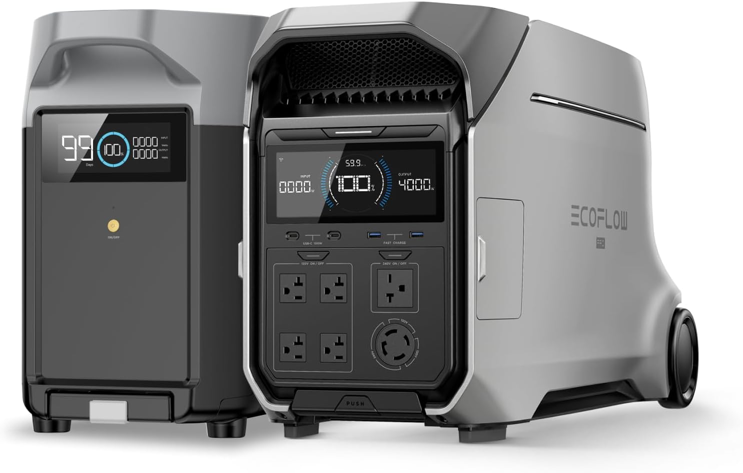 EcoFlow DELTA Pro 3 Portable Power Station for Home and RV