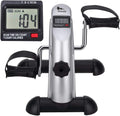 Mini Exercise Bike Under Desk Pedal Exerciser - Compact Home Trainer