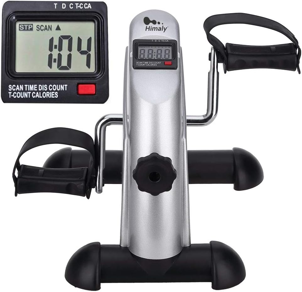 Mini Exercise Bike for Home Use - Portable Pedal Exerciser