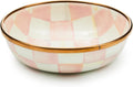 Enamel Dipping Bowl Rosy Check - Small Serving Bowl for Entertaining