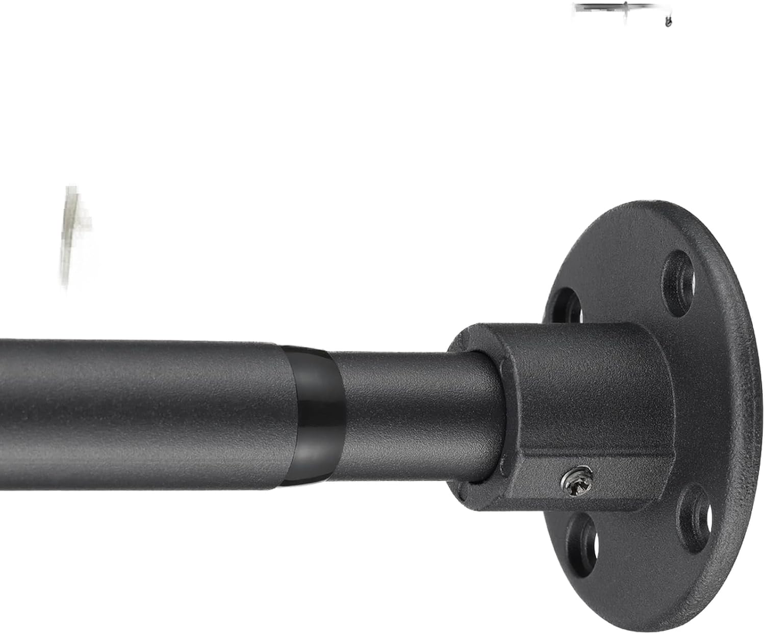 LAKEROD: Adjustable Heavy Duty Shower Rod - Industrial Strength for Any Space! - Matte Black