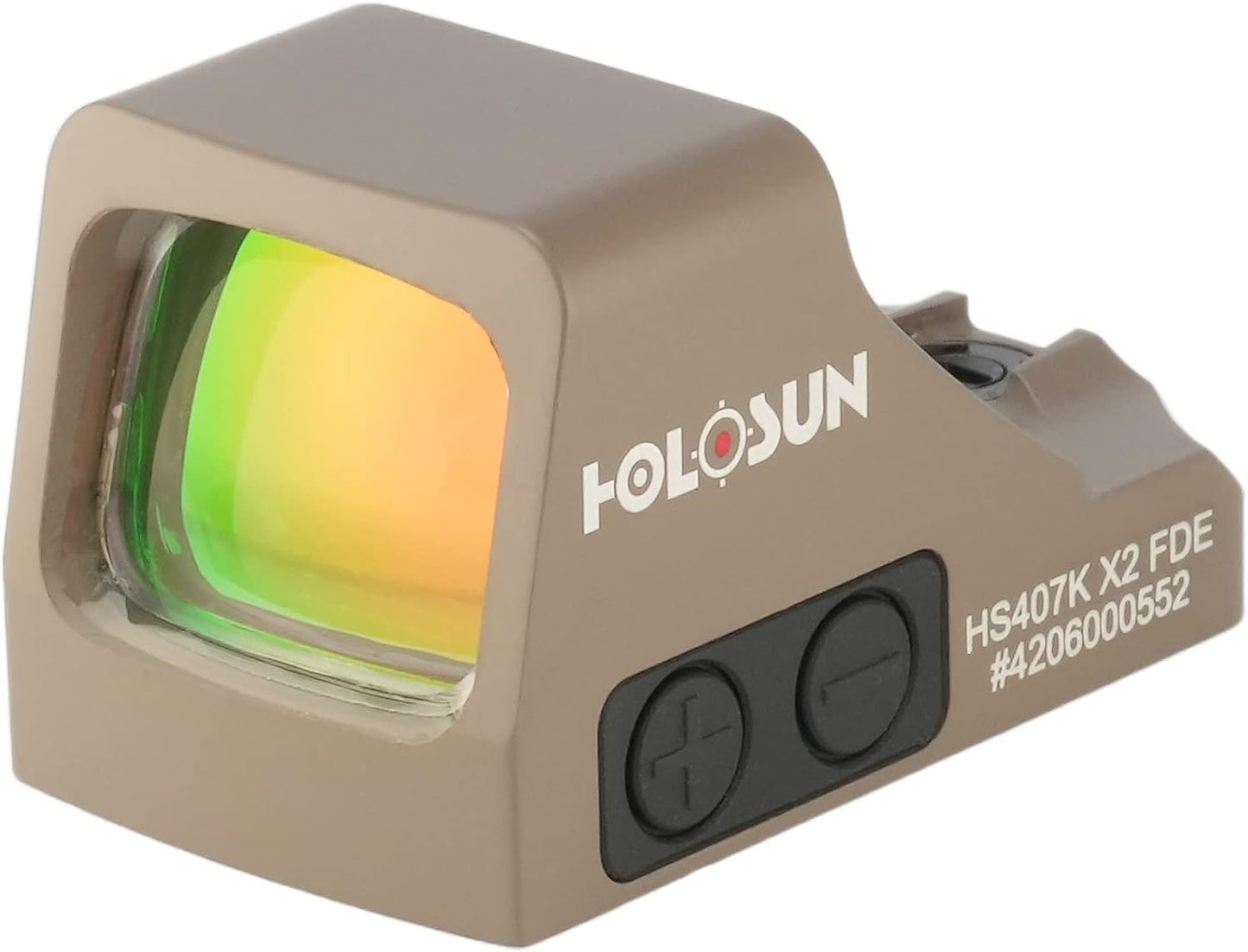 HOLOSUN HS407K X2 Red Dot Sight for Subcompact Pistols