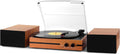 Vinyl Record Player with Dual Stereo Speakers - Beginner Friendly