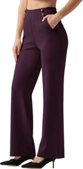 Willit Women's Wide Leg Dress Pants for Office Casual Style