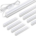 4FT LED Shop Lights 2300LM 6500K Cool White - Linkable 8 Pack