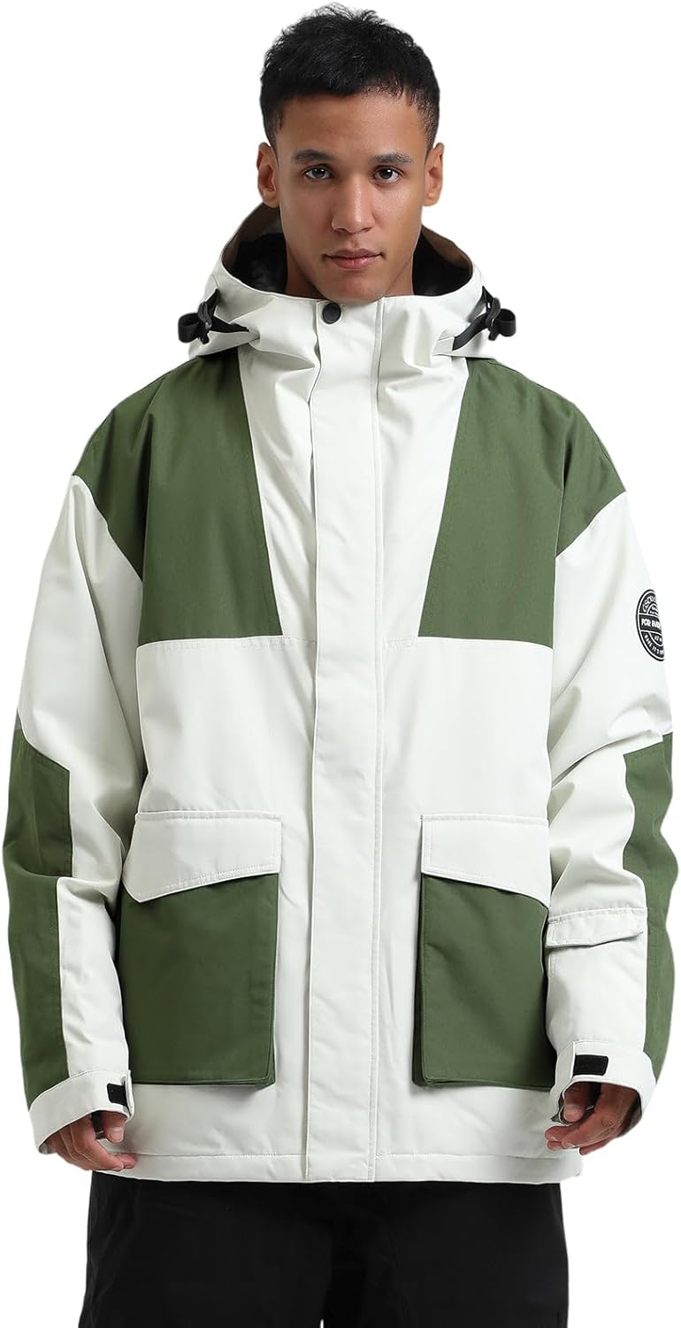 IMPHUT Hooded Snow Jacket - Insulated & Waterproof