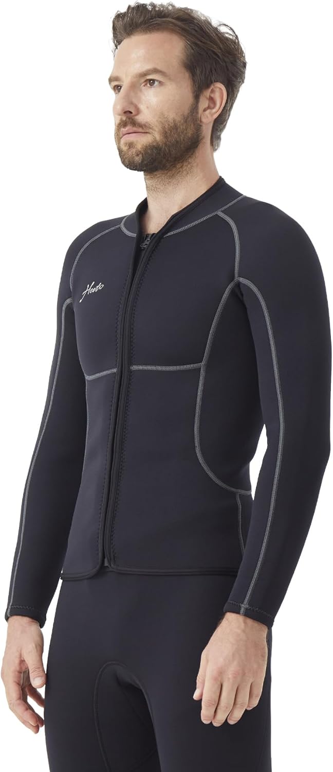 Hevto Men Wetsuit Tops for Surfing and Water Sports Activities