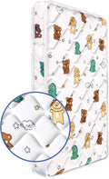 Mini Crib Mattress 38 x 24 x 4 in - Firm Support and Breathable