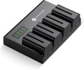 FirstPower NP-F750 4-Pack Batteries with 4-Channel Charger - High