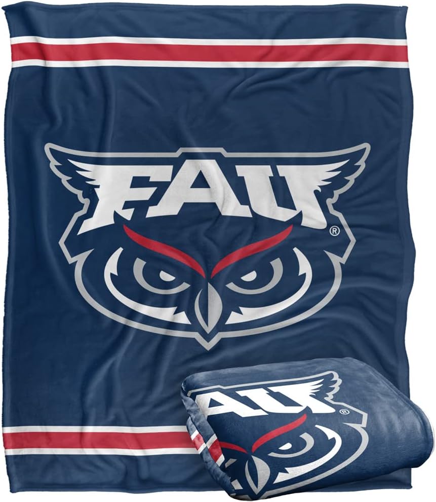 Silky Touch Super Soft Throw Blanket for Florida Atlantic Fans