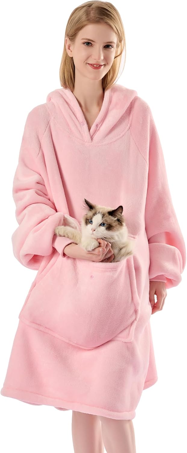 Krifey Wearable Blanket Hoodie for Ultimate Cozy Comfort