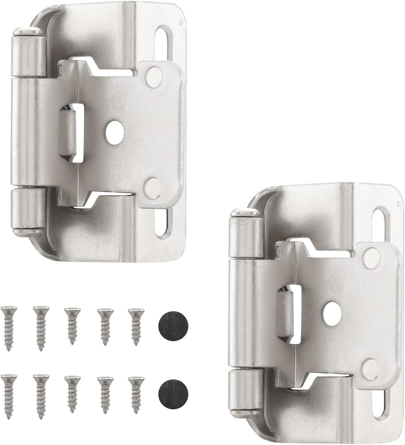 25 Pair Semi Partial Wrap Cabinet Hinges for Kitchen Use