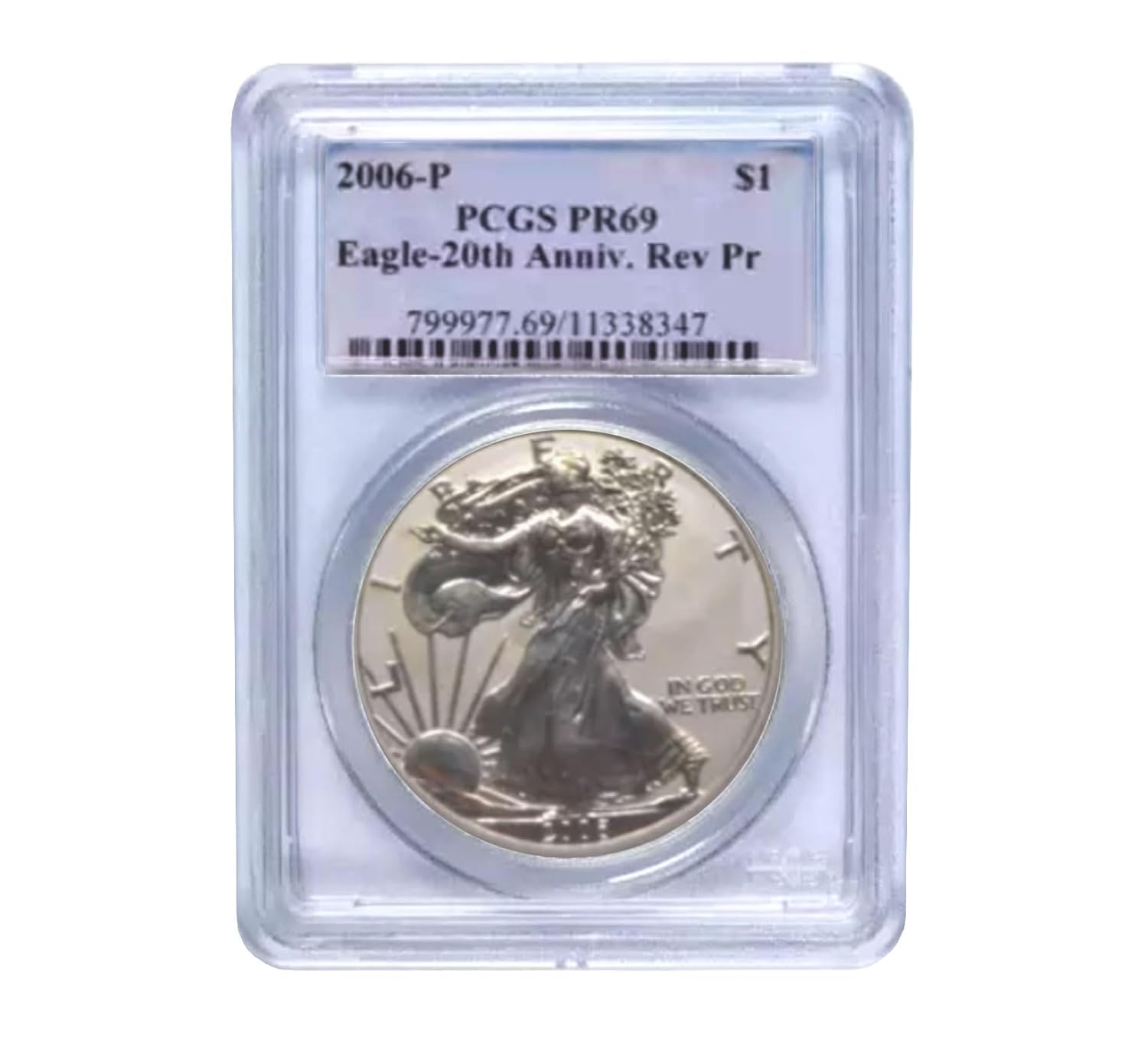 USA 2006 $1 American Silver Eagle Coin - MS69 PCGS Review