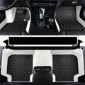 Custom Car Floor Mats Black Pink for Sedans and SUVs - Tailored Fit
