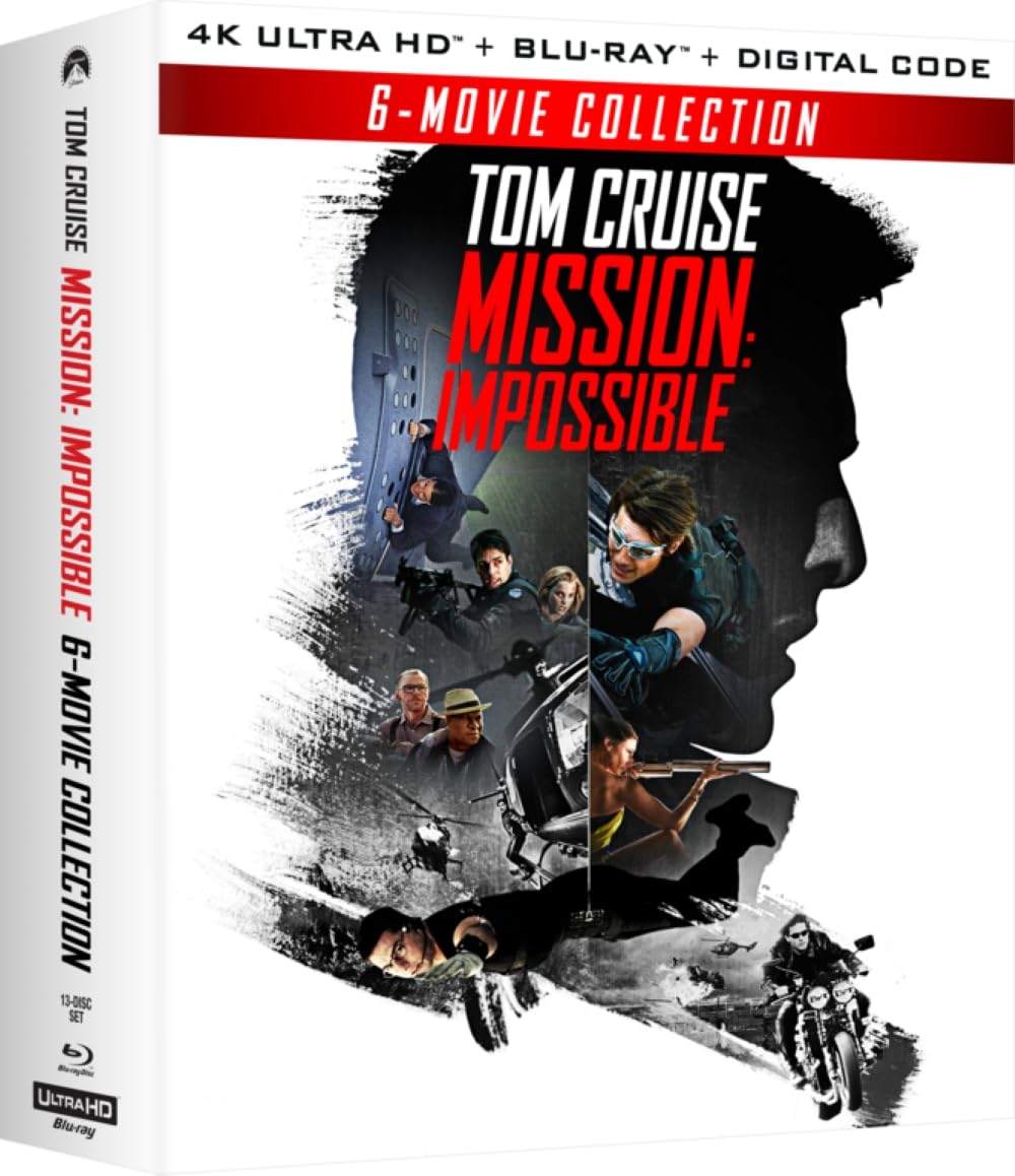 Mission: Impossible 6-Movie Collection on 4K UHD and Blu-ray