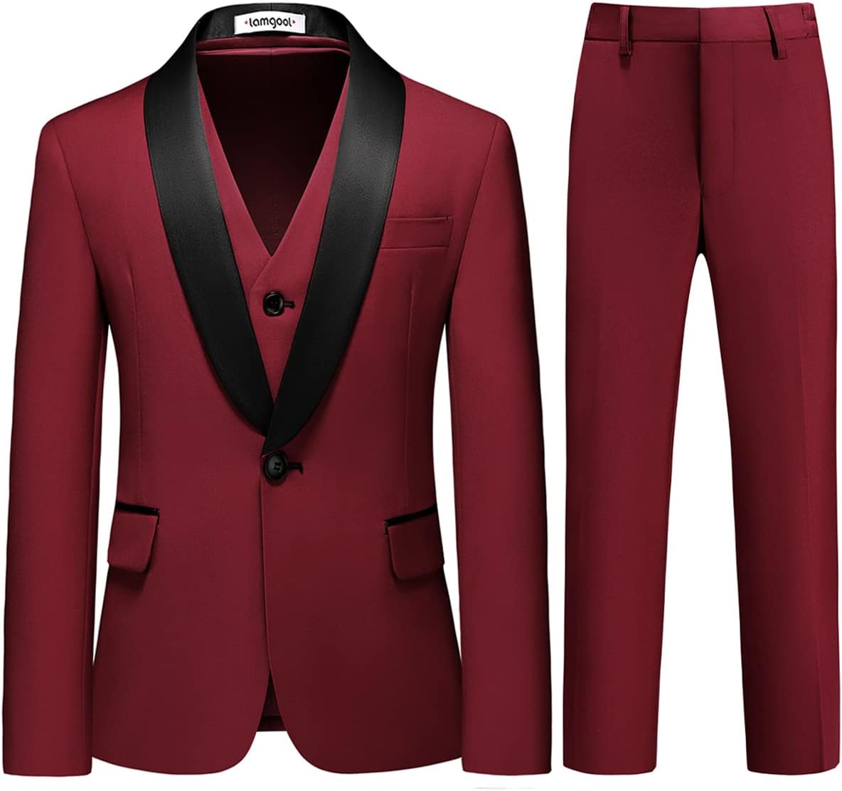 Boy Suits 3 Piece Slim Fit Formal Suit Set for Kids Events