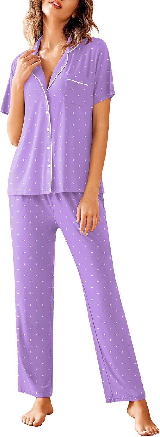 Avidlove Women Pajamas Set Soft Sleepwear Pjs for Comfort