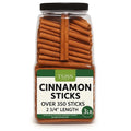 Cinnamon Sticks Whole Bulk 3 LB Jar - Strong Aroma Cassia Sticks