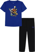 Under Armour boys Hoodie Set - Lightweight Zip Up & Joggers t-shirt