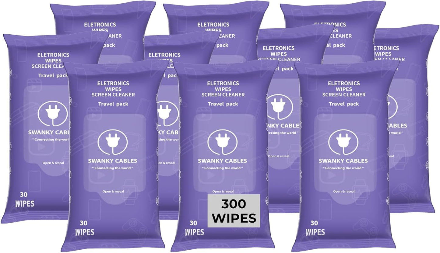 Screen Cleaner Wipes for Electronics - Gentle and Effective