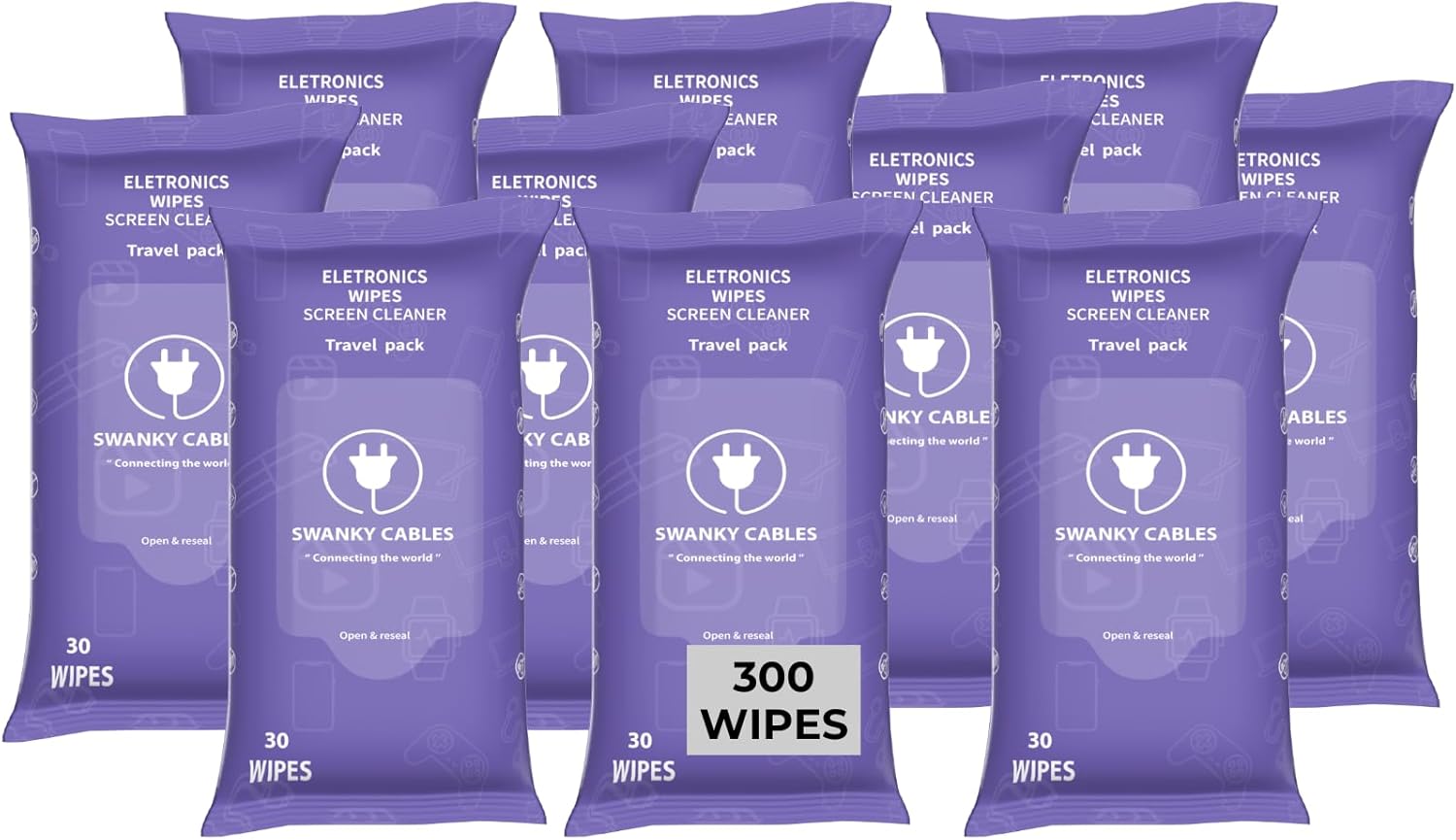 Screen Cleaner Wipes for Electronics - Gentle and Effective