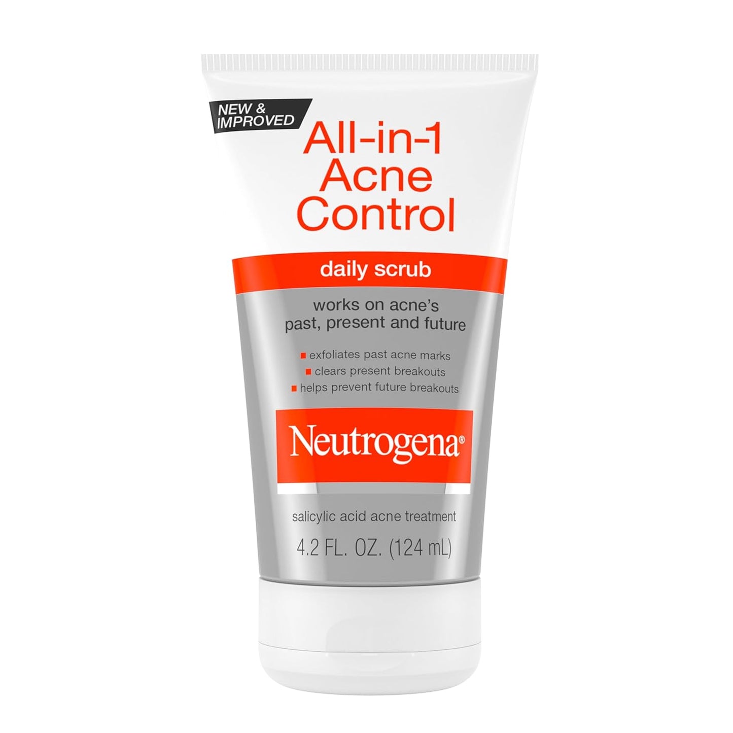 Neutrogena All-In-1 Acne Control Daily Face Scrub for Clear Skin