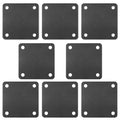 Rocaris 8 Pcs 5 x 5 x 1/4 in A36 Steel Plates - Durable Base