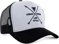 Urban Effort Mesh Back Cap 5-Panel Trucker Hat - Breathable Snapback