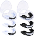 BBTO 6 Pieces Sports Mouth Guard for Kids - Cushioned Impact