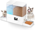 Automatic Cat Feeder and Water Dispenser 2-in-1 - Large 5L/3.5L