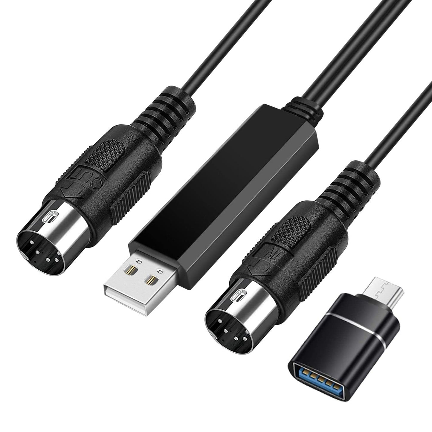 Universal MIDI Cable for Multi-Device Connectivity
