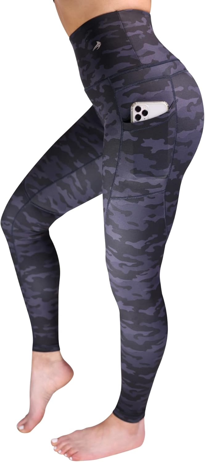 CompressionZ Women's High Waisted Leggings for Gym & Yoga