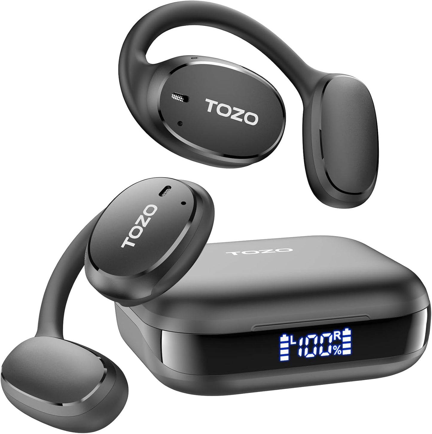 TOZO OpenEgo: 80H Playback Dual Mic Clear Call Sport Earbuds