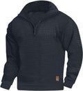DOLKFU Men's Cozy Waffle Hoodie