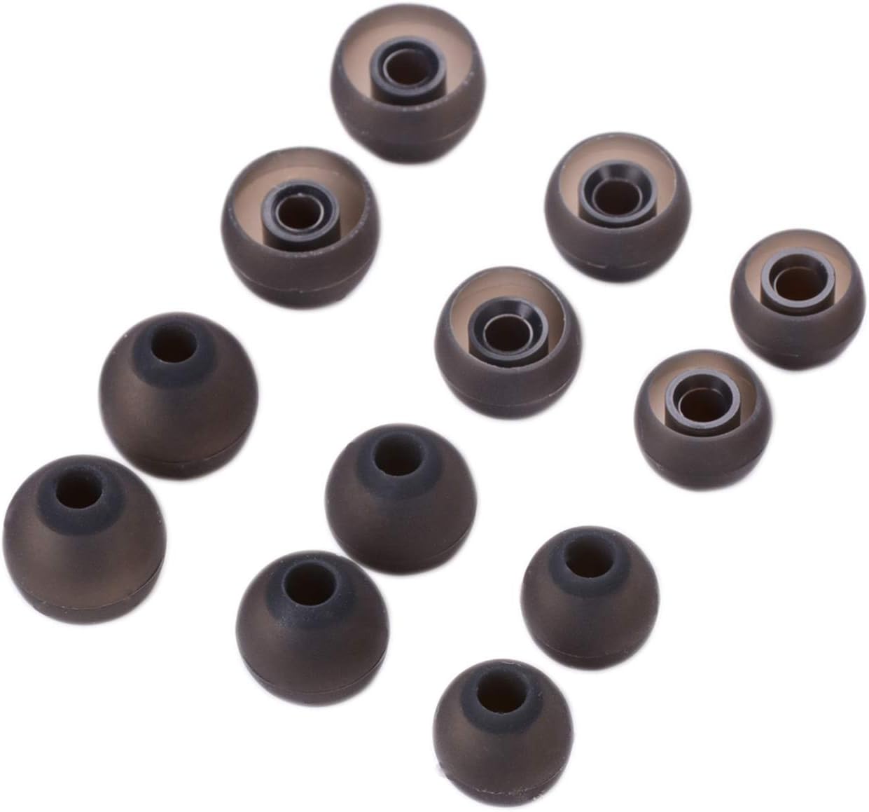 Enhance Comfort: 6 Pairs Silicone Ear Tips for Bluetooth Earphones