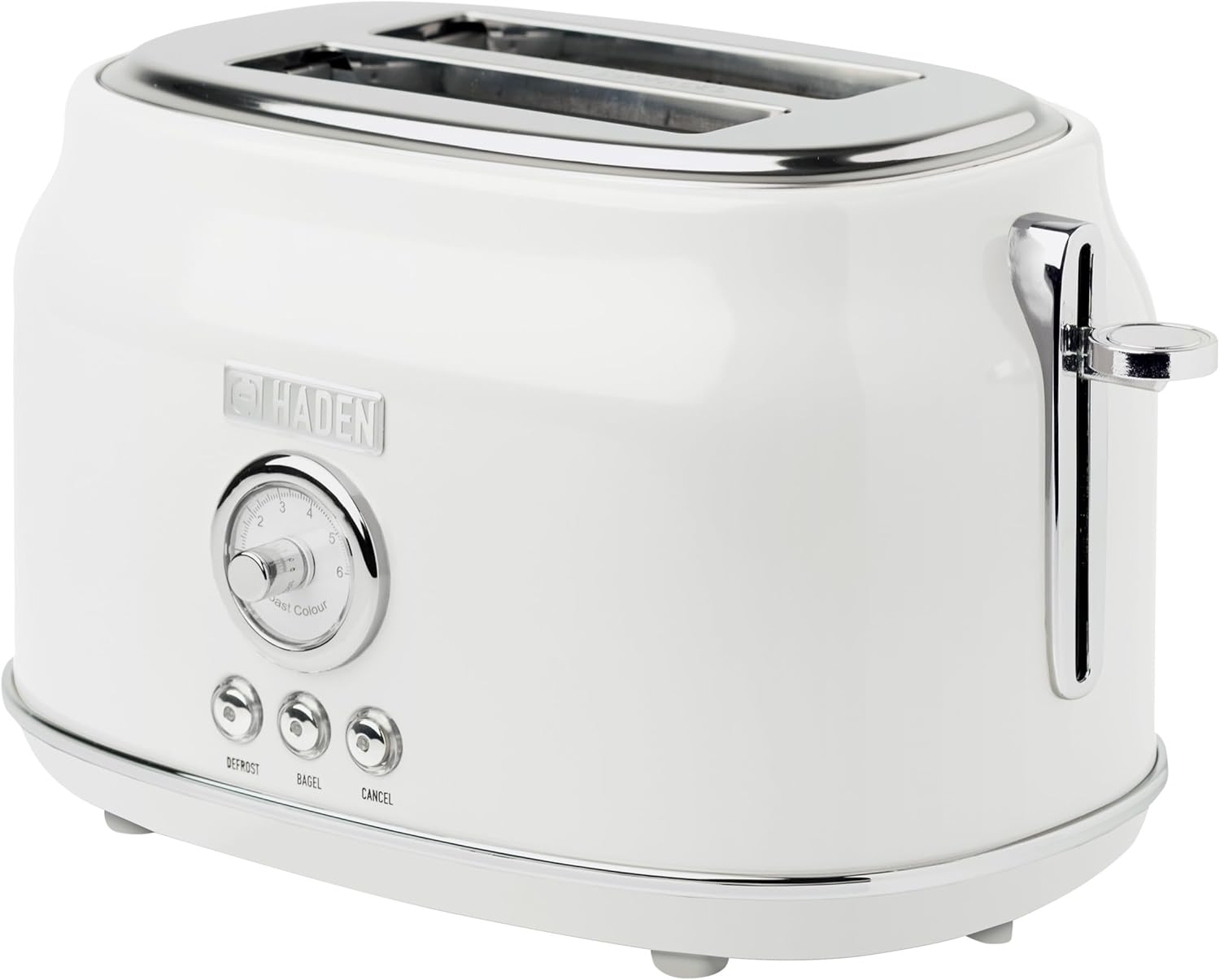 Haden 2 Slice Toaster with Extra Wide Slots and 6 Browning Levels