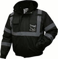 High Visibility Reflective Jacket for Men - Waterproof, Warm