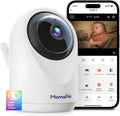 WiFi Baby Monitor with Camera and Audio - 2K Color Night Vision