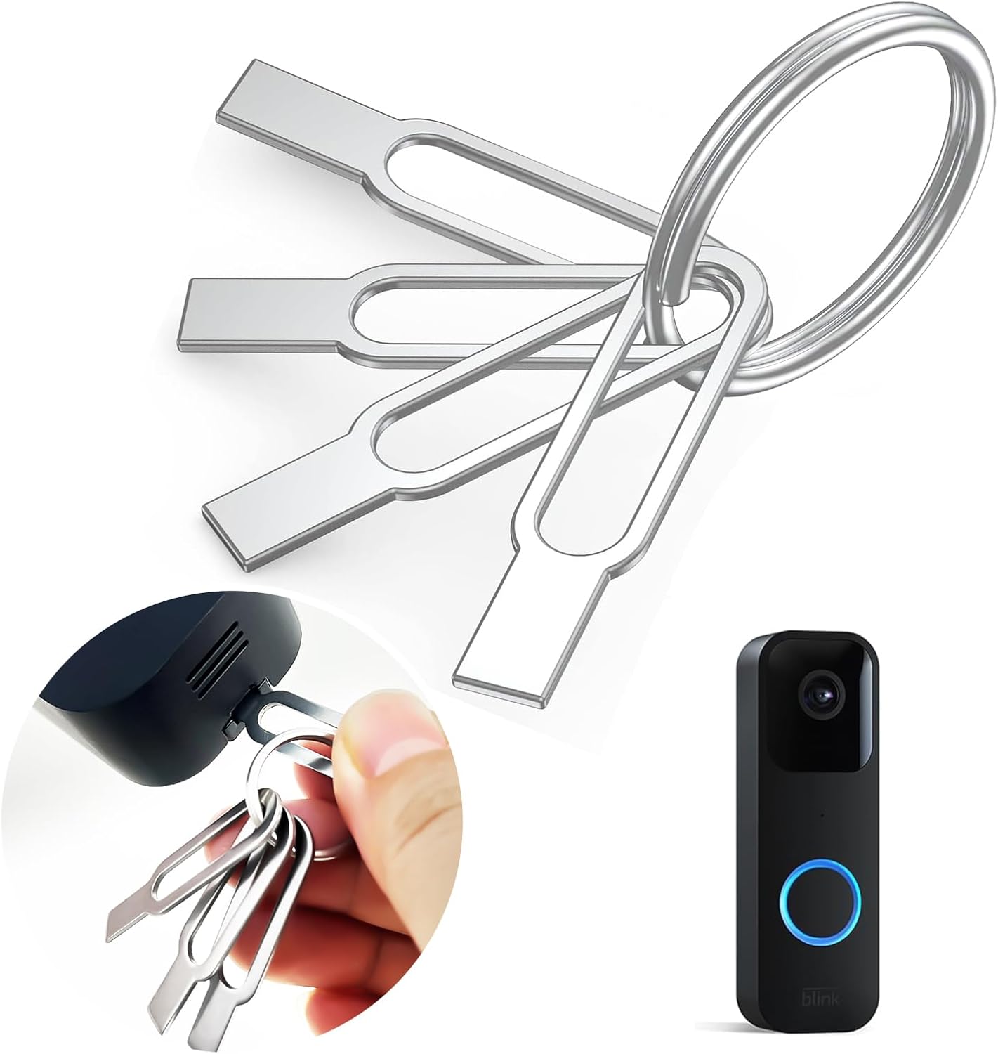 Blink Doorbell Key Replacement Tool - Quick Release Pins