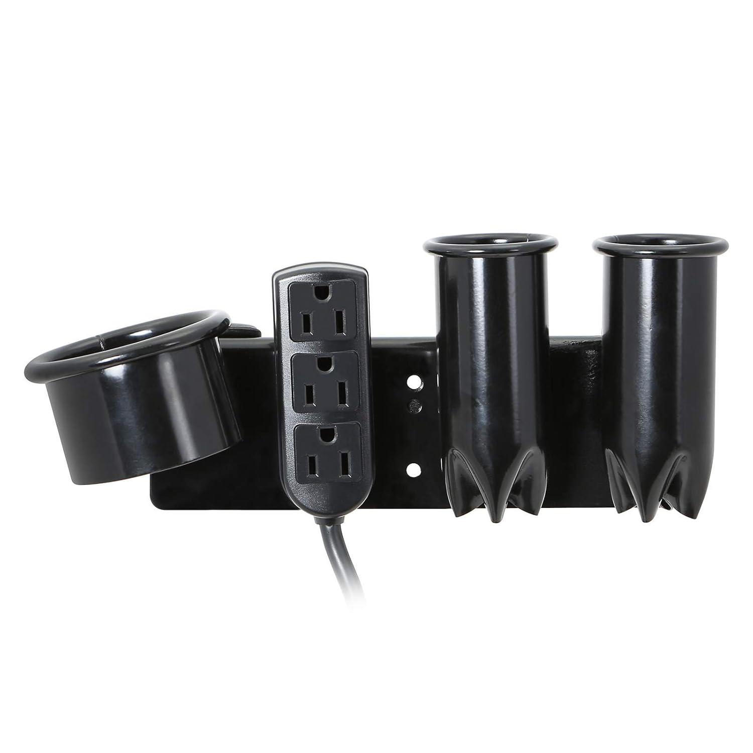 Saloniture Holder with 3 Outlets - Organize Your Styling Tools!