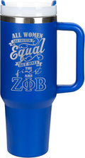 Zeta Phi Beta Tumbler - 40oz Stainless Steel Insulated Drinkware