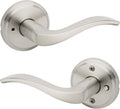 Kwikset Sedona Interior Privacy Door Handle with Lock for Bedrooms